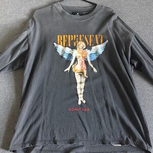 Represent Long Sleeve Tee - Gray